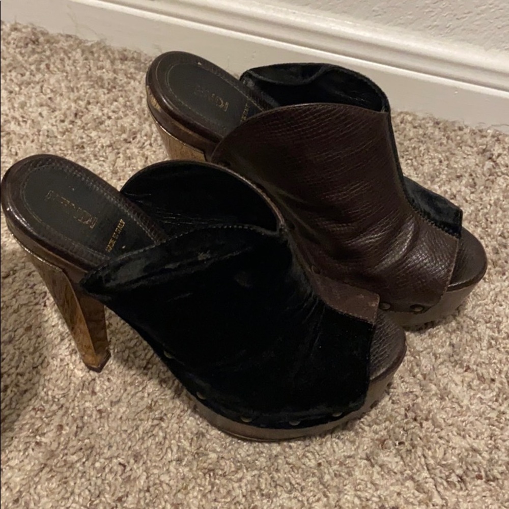 Authentic fendi platforms 💸💸💸 price drop